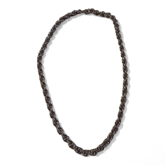 other Jewelry - Silver‎ Vintage Rope Chain Necklace
